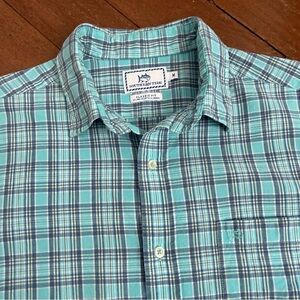 Southern Tide Short Sleeve Plaid Shirt